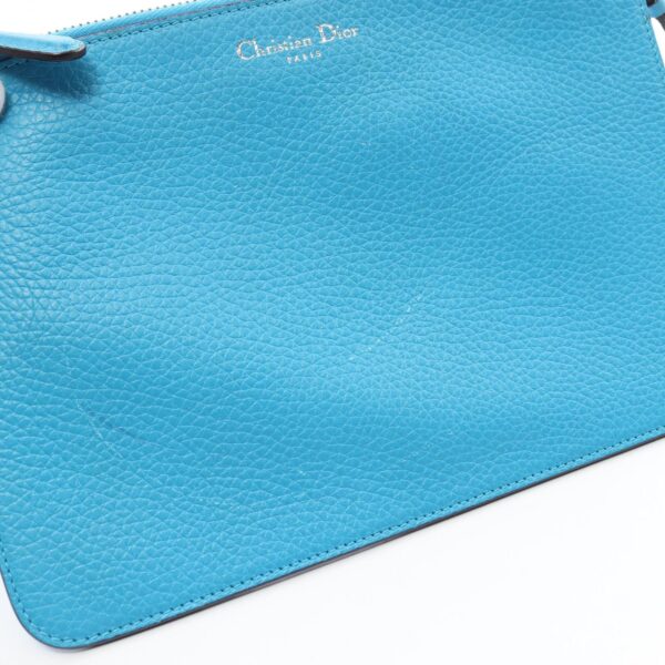 2120700136156 9 Christian Dior Diorissimo Handbag Leather Blue