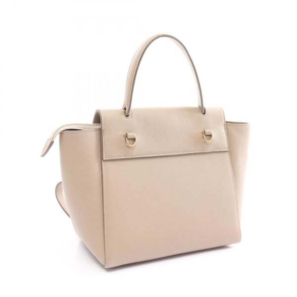 2120700136453 2 Celine Leather Nano Belt Bag Beige