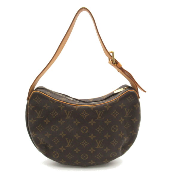 2120700136460 2 Louis Vuitton Croissant MM Shoulder Bag Monogram Brown