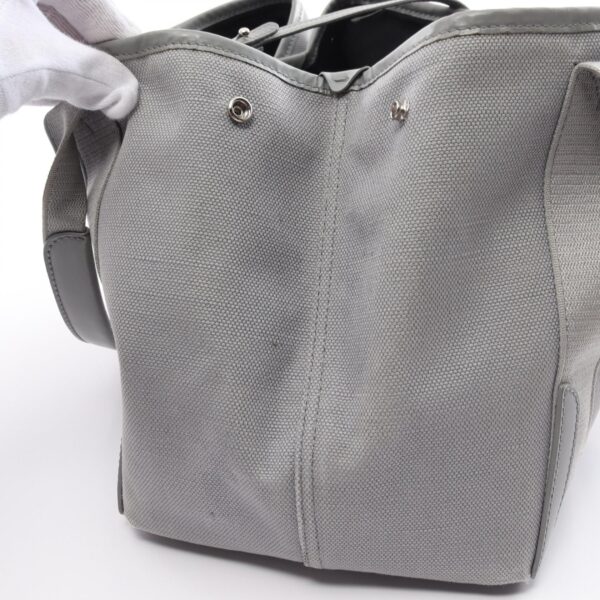 2120700138280 6 Balenciaga Navy Cabas S Navy Hippo Tote Bag Leather Gray