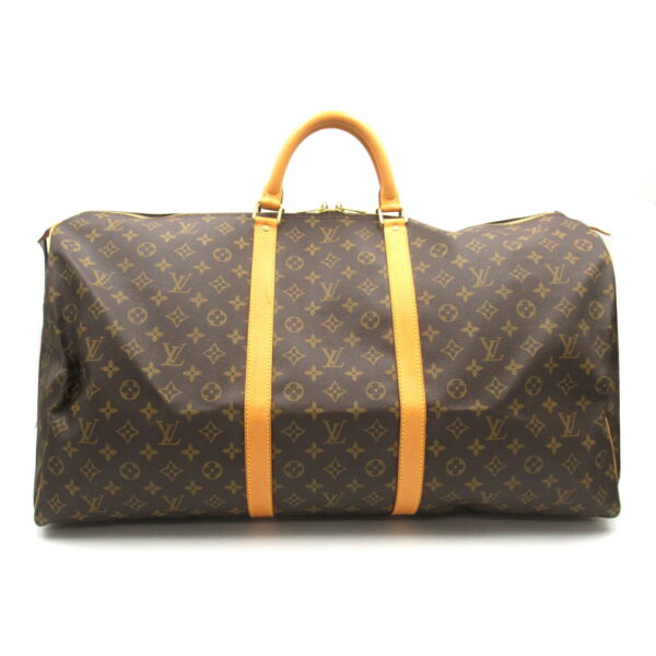 2120700138303 1 Louis Vuitton Keepall 60 Bag Monogram Brown