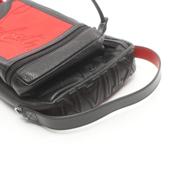 2120700141273 7 Christian Louboutin Waist Bag Body Bag Leather Black Red