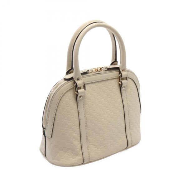 Gucci Micro Guccisima Handbag Leather Ivory - Image 2