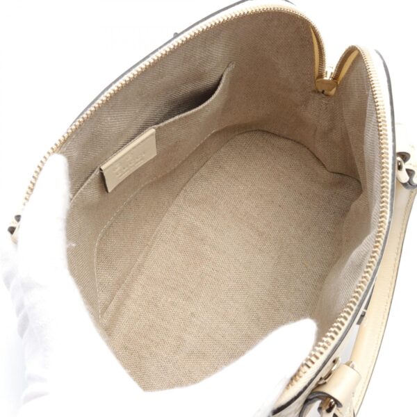 Gucci Micro Guccisima Handbag Leather Ivory - Image 3