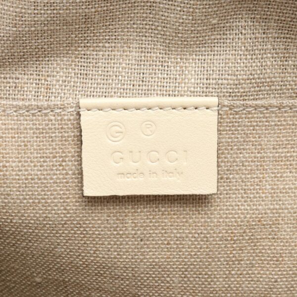 Gucci Micro Guccisima Handbag Leather Ivory - Image 4