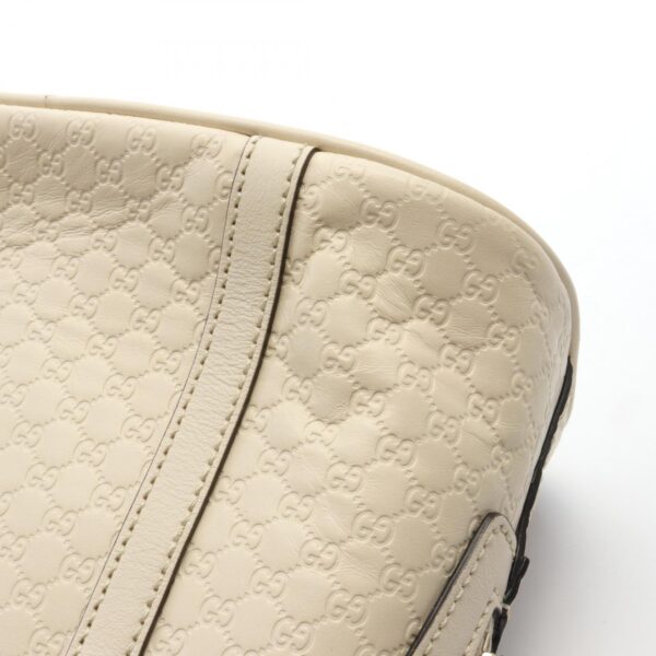 Gucci Micro Guccisima Handbag Leather Ivory - Image 5