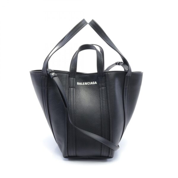 2120700151586 1 Balenciaga Everyday North South S Small Tote Bag Leather Black