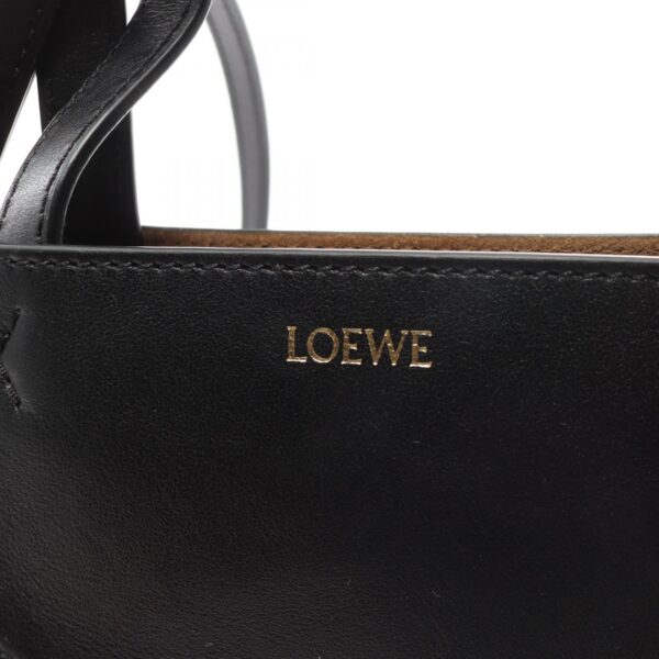 2120700154563 4 Loewe Puzzle Fold Mini Handbag Leather Black