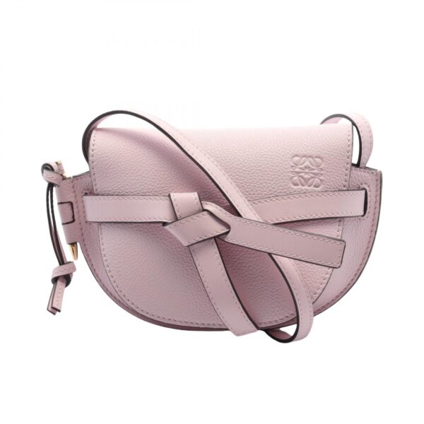 2120700158219 1 Loewe Gate Bag Mini Shoulder Bag Leather Pink