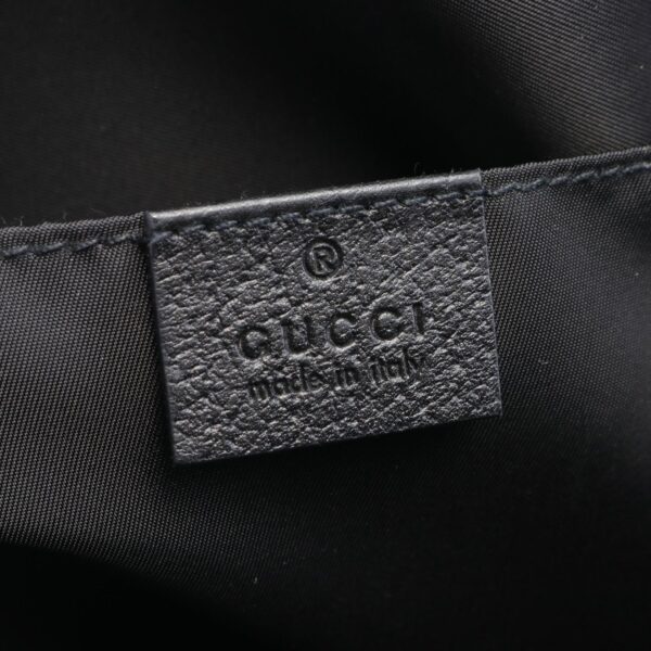 2120700159117 4 Gucci Off The Grid GG Pattern Rucksack Backpack Leather Black