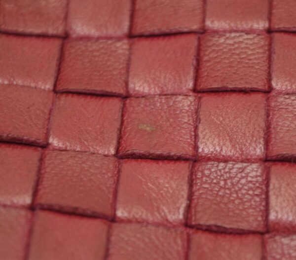 21510547 6 Bottega Veneta 2Way Shoulder Bag Pouch Calf Leather Red