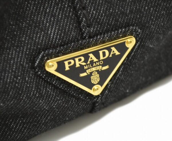 21560736 5 Prada CANAPA Tote Bag Denim Black