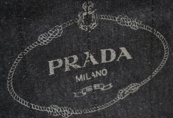 21560736 6 Prada CANAPA Tote Bag Denim Black