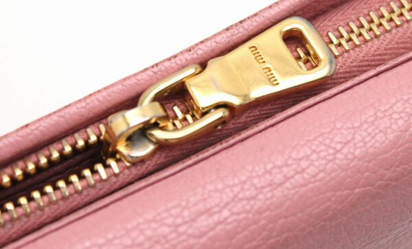 21660260 4 Miu Miu Wallet Leather Pink