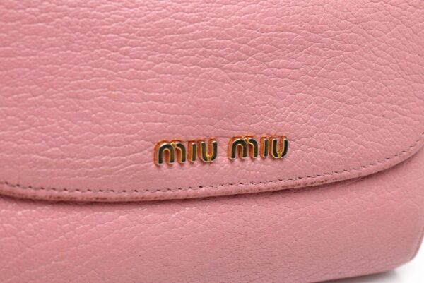 21660260 8 Miu Miu Wallet Leather Pink