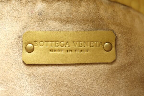 21731034 8 Bottega Veneta Intrecciato Shoulder Bag Smoky Yellow