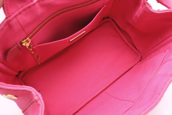 21740048 4 Prada Mini Canapa Tote Bag Pink