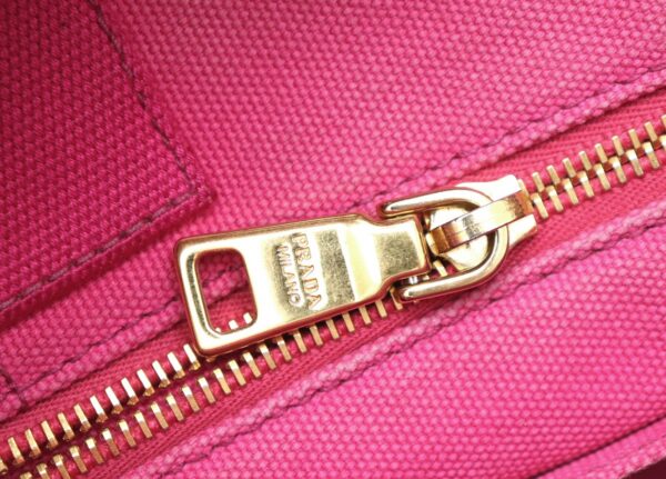 21742331 5 Prada Mini Canapa Tote Bag Pink