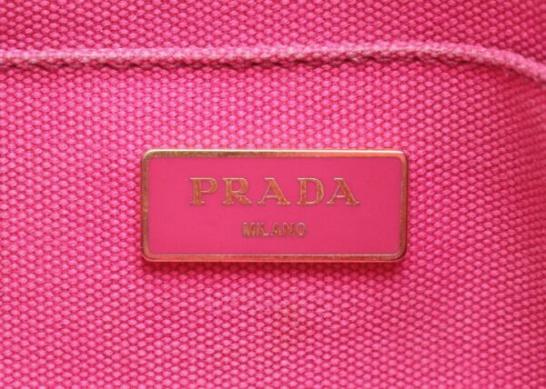 21742331 8 Prada Mini Canapa Tote Bag Pink