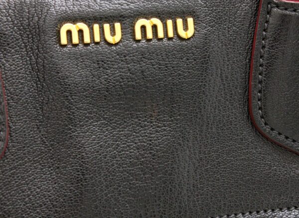 21750027 7 Miu Miu Crossbody Bag Leather Black