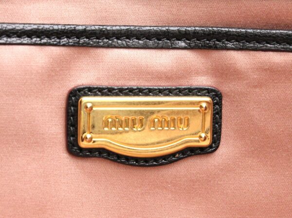 21750027 8 Miu Miu Crossbody Bag Leather Black