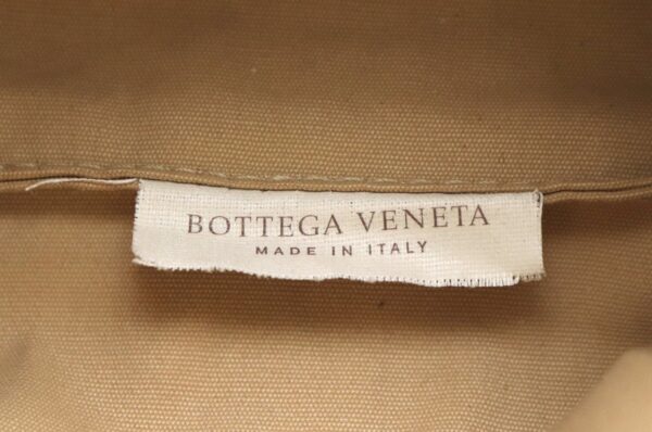 21751024 7 Bottega Veneta Intrecciato Leather Pouch Cosmetic Pouch Brown