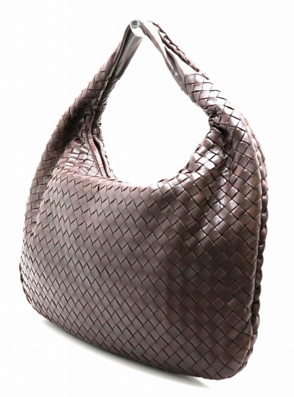 21751251 1 Bottega Veneta Intrecciato Hobo Shoulder Bag Leather Brown Tea