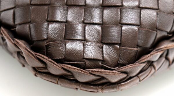 21751251 2 Bottega Veneta Intrecciato Hobo Shoulder Bag Leather Brown Tea