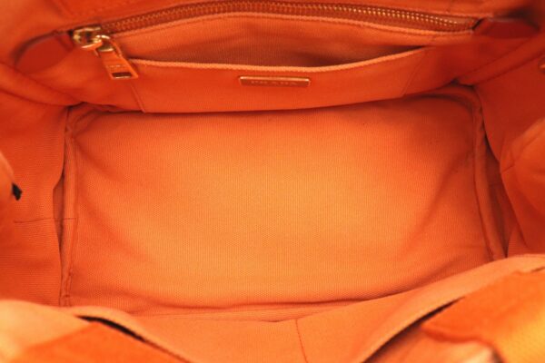 21770683 4 Prada Canapa Mini Canapa Tote Bag Handbag 2WAY Shoulder Bag Papaya Orange