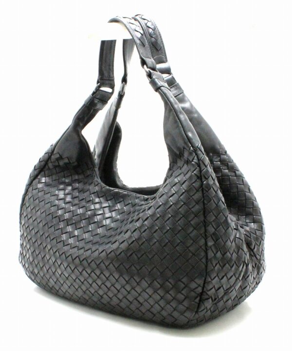 21771165 1 Bottega Veneta Intrecciato Shoulder Bag Handbag Shoulder Black