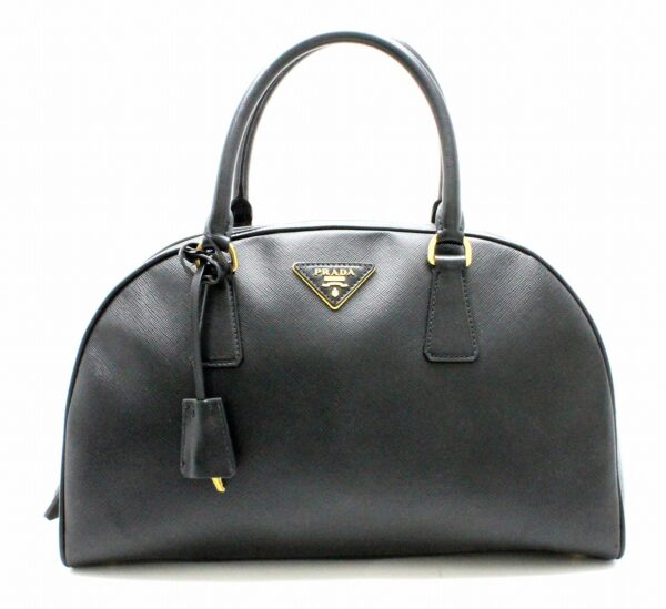 21771248 Prada Handbag Leather Nero Black