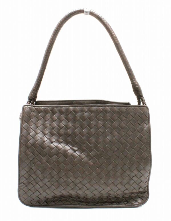 21771267 Bottega Veneta Intrecciato Shoulder Bag Shoulder Brown