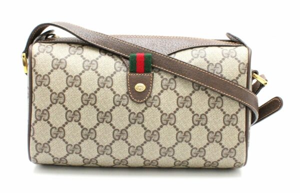 21781909 Gucci GG Plus GG Supreme Sherry Line Crossbody Bag