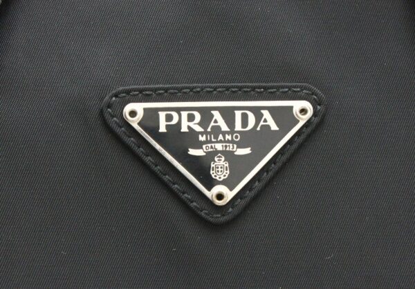 21781923 8 Prada Nylon Viaggio Leather Backpack Rucksack Nero Black