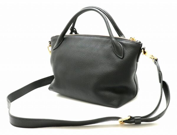 21791303 1 Prada Handbag 2WAY Shoulder Bag Leather Nero Black