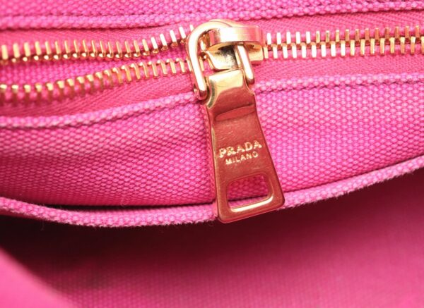 21800884 5 Prada Canapa Mini Canapa Tote Bag 2WAY Shoulder Bag Pink