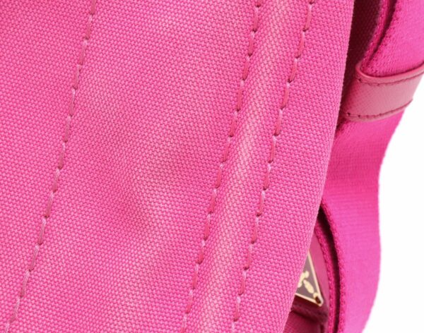 21800884 6 Prada Canapa Mini Canapa Tote Bag 2WAY Shoulder Bag Pink