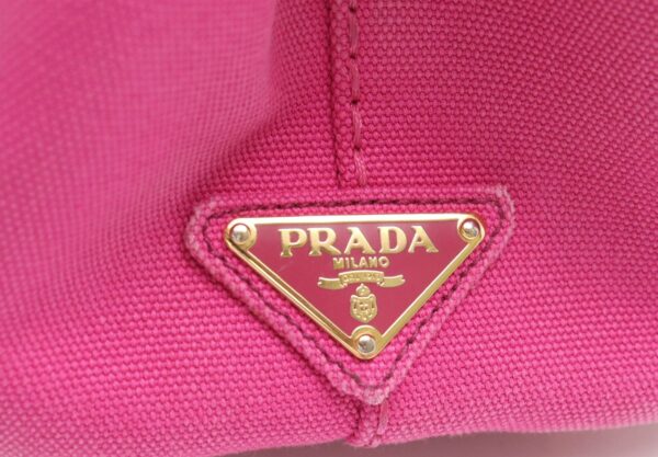 21800884 8 Prada Canapa Mini Canapa Tote Bag 2WAY Shoulder Bag Pink