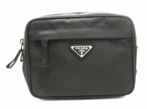 21810162 Celine Black Triomphe Canvas Medium Logo Messenger Bag