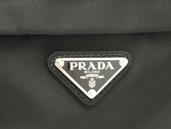 21810162 7 Prada Waist Pouch Waist Bag Hip Bag Body Bag Nylon Nero Black