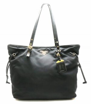 21810783 Prada Nylon Tote Bag Black