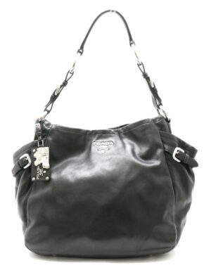 21811273 Furla Piper Handbag Leather Dark Gray