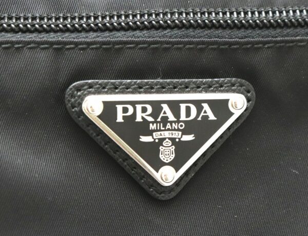 21820580 8 Prada Shoulder Bag Crossbody Nylon Leather Nero Black