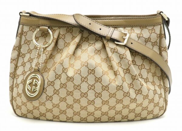 21850267 Gucci Sookie GG Crossbody Shoulder Bag Khaki Beige