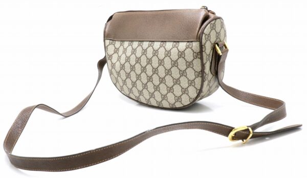 21871100 1 Gucci Gucci Sherry Line Crossbody Bag Khaki Beige Brown