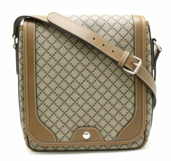 21880347 Gucci Diamante Crossbody Shoulder Bag Khaki Beige Brown