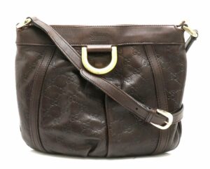 21880881 Salvatore Ferragamo Gancini Handbag Black Beige