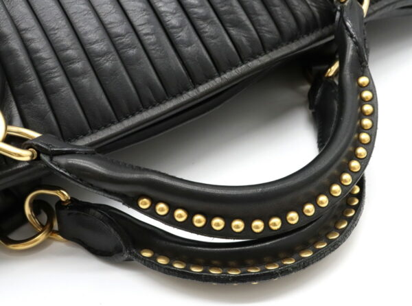 21920745 3 Miu Miu Shoulder Bag Leather Black