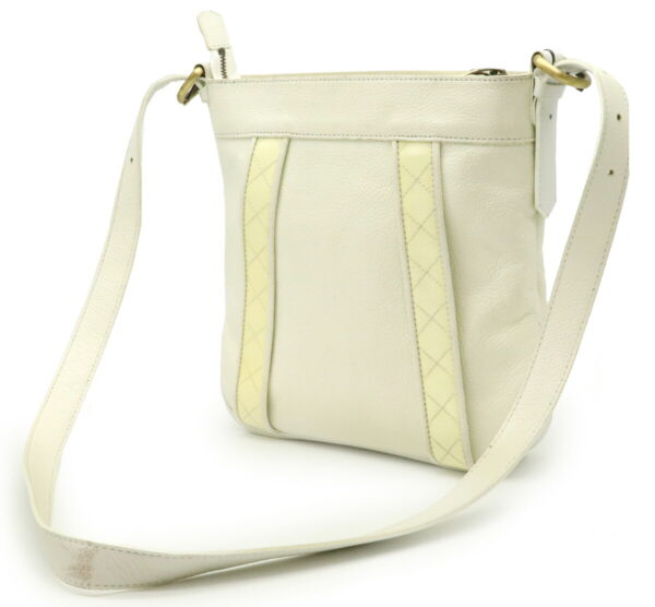 21990135 1 Burberry Nova Check Crossbody Bag Enamel Leather White