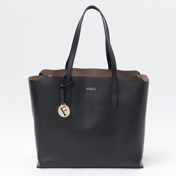 21fr027btq 001 Furla Sally M Tote Bag Leather Black